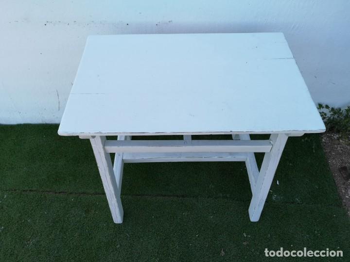Antig&uuml;edades: Mesa tocinera antigua recuperada - Foto 4