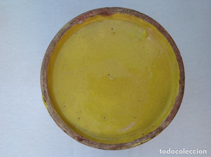 Antig&uuml;edades: Orza de cer&aacute;mica esmaltada andaluzada. - Foto 5