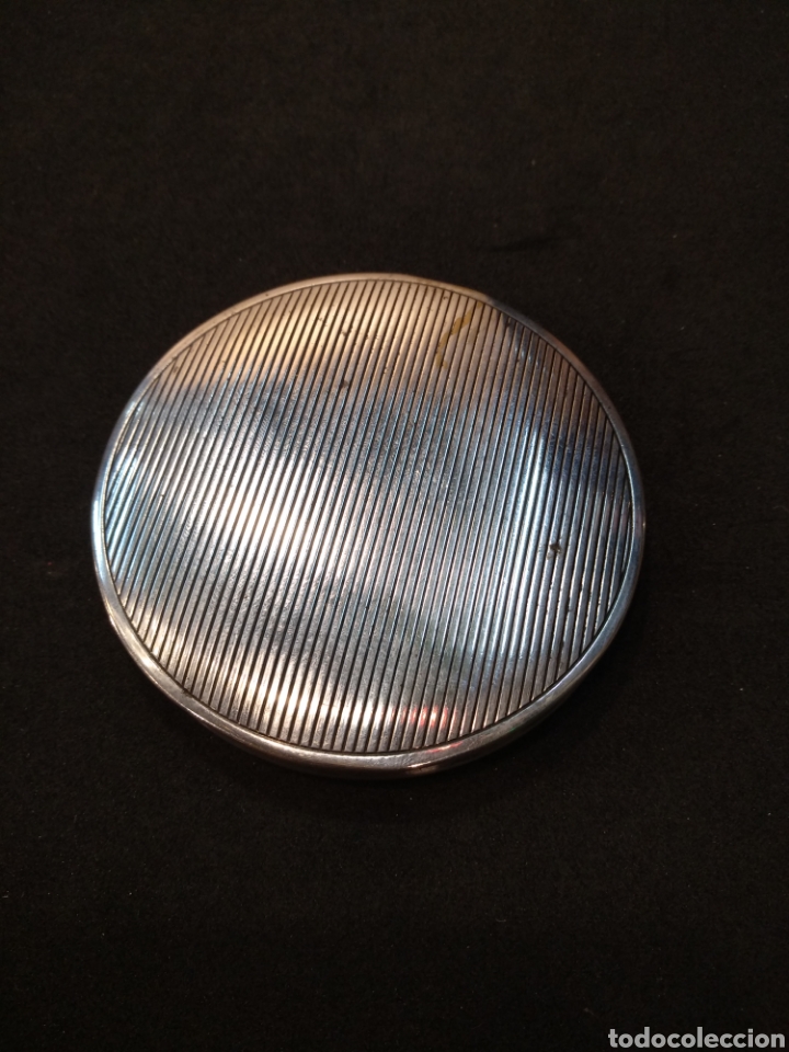Antig&uuml;edades: Polvera ba&ntilde;o plata. Western Germany silverplated - Foto 4