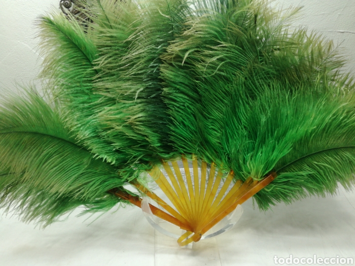 Antig&uuml;edades: Espectacular abanico de plumas - Foto 2