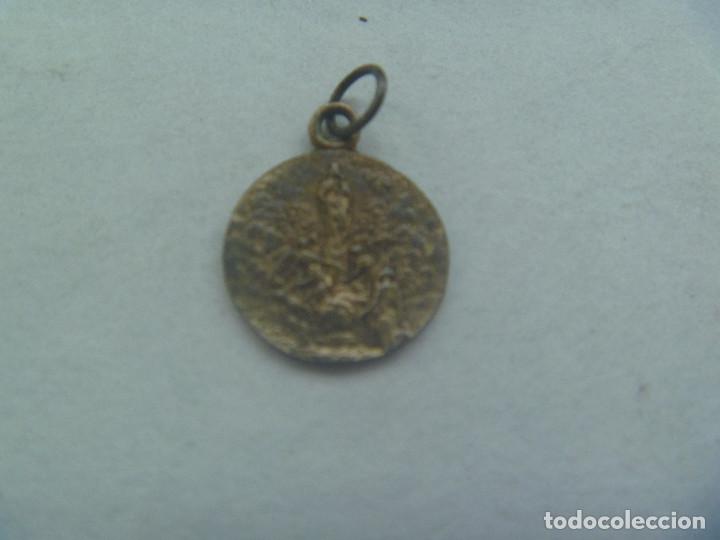 Antig&uuml;edades: ANTIGUA MEDALLA DE VIRGEN , PLATA ? - Foto 1