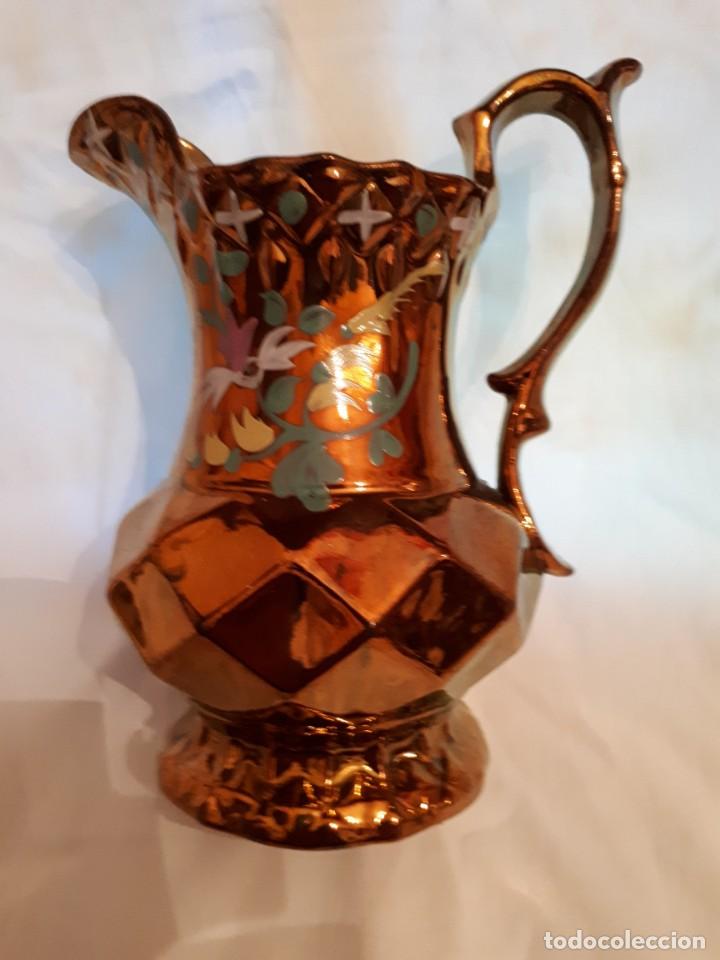 Antig&uuml;edades: antigua jarra de Bristol - Foto 1