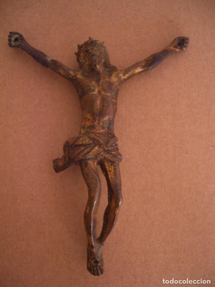 Antig&uuml;edades: Imagen Religiosa bronce - Foto 1