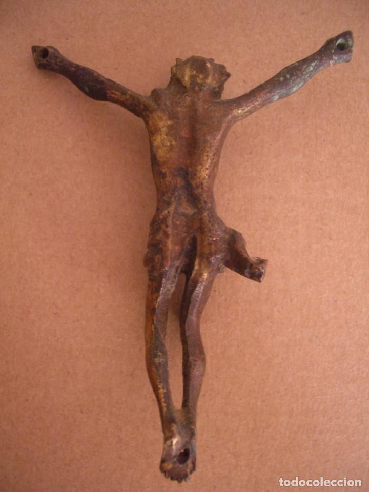 Antig&uuml;edades: Imagen Religiosa bronce - Foto 2