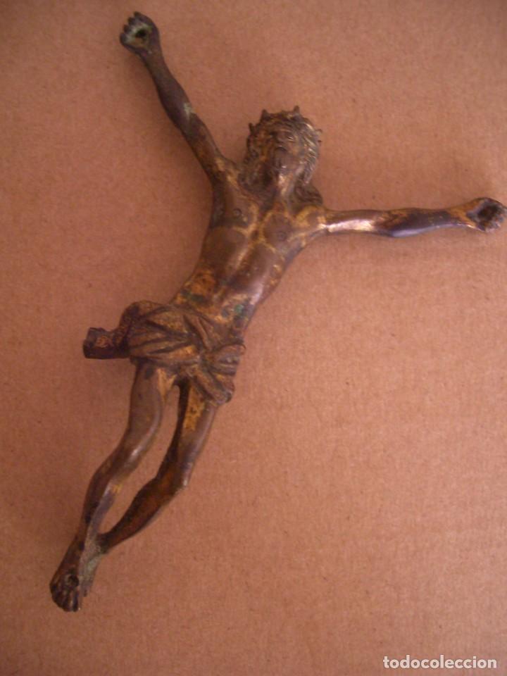 Antig&uuml;edades: Imagen Religiosa bronce - Foto 3