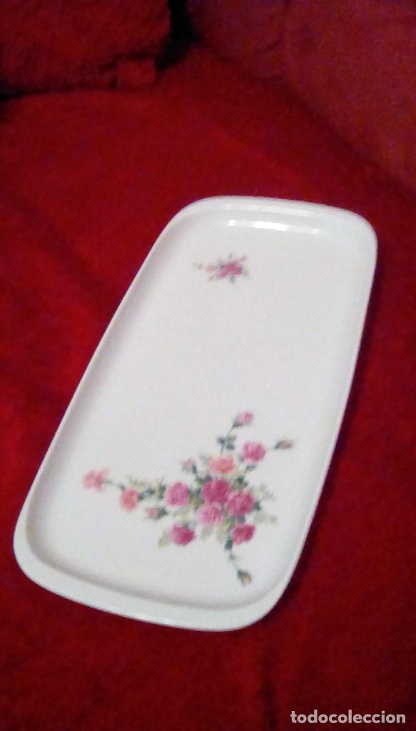 Antig&uuml;edades: Bandeja rectangular de porcelana lagenthal suisse. - Foto 2