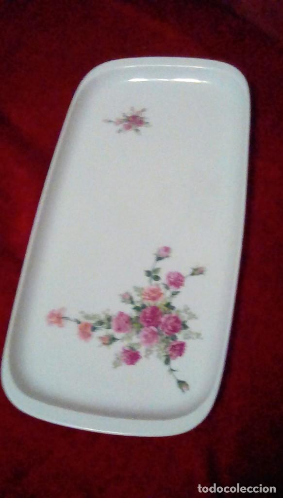 Antig&uuml;edades: Bandeja rectangular de porcelana lagenthal suisse. - Foto 3