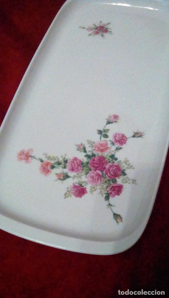 Antig&uuml;edades: Bandeja rectangular de porcelana lagenthal suisse. - Foto 7