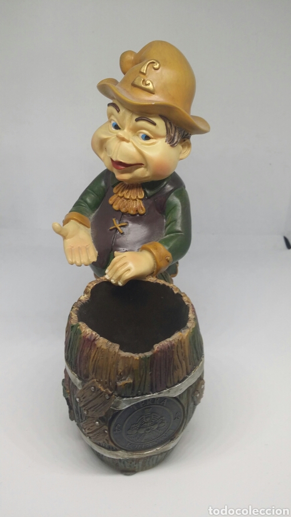 Antig&uuml;edades: Duende con barril - Foto 2