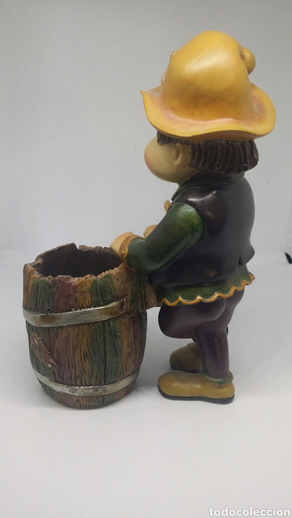 Antig&uuml;edades: Duende con barril - Foto 3