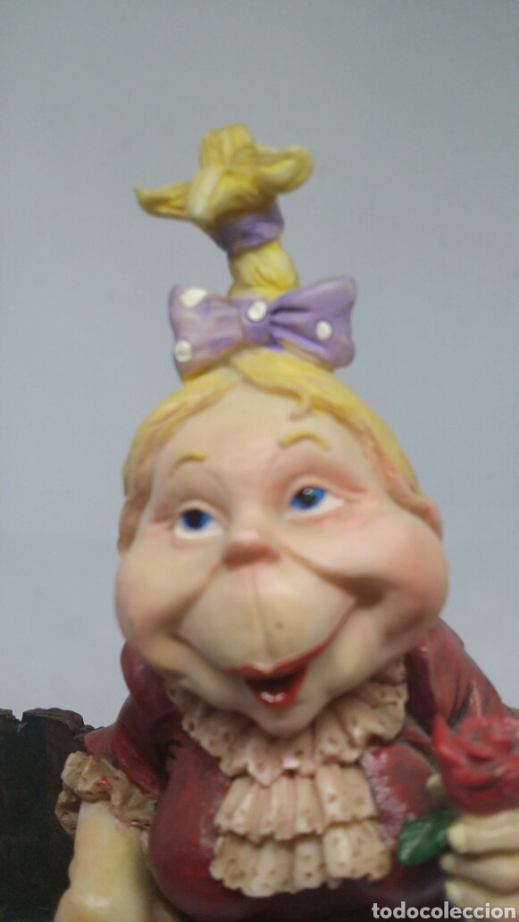 Antig&uuml;edades: Duende chica con barril - Foto 5