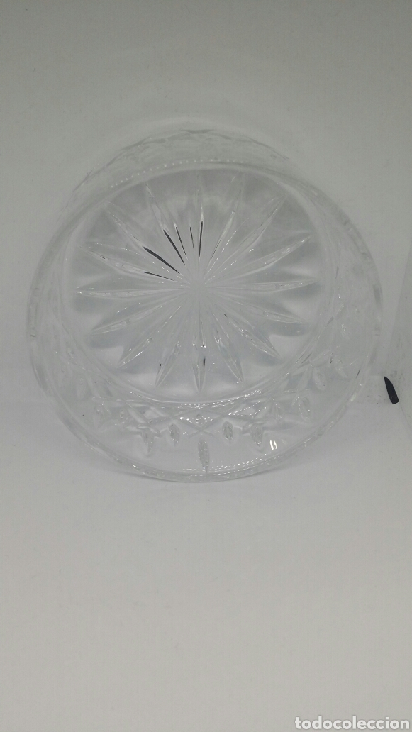 Antig&uuml;edades: Recipiente cristal tallado - Foto 2