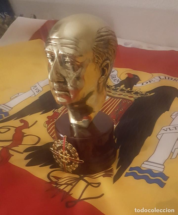 Antig&uuml;edades: BUSTO DEL GENERAL FRANCISCO FRANCO - Foto 1