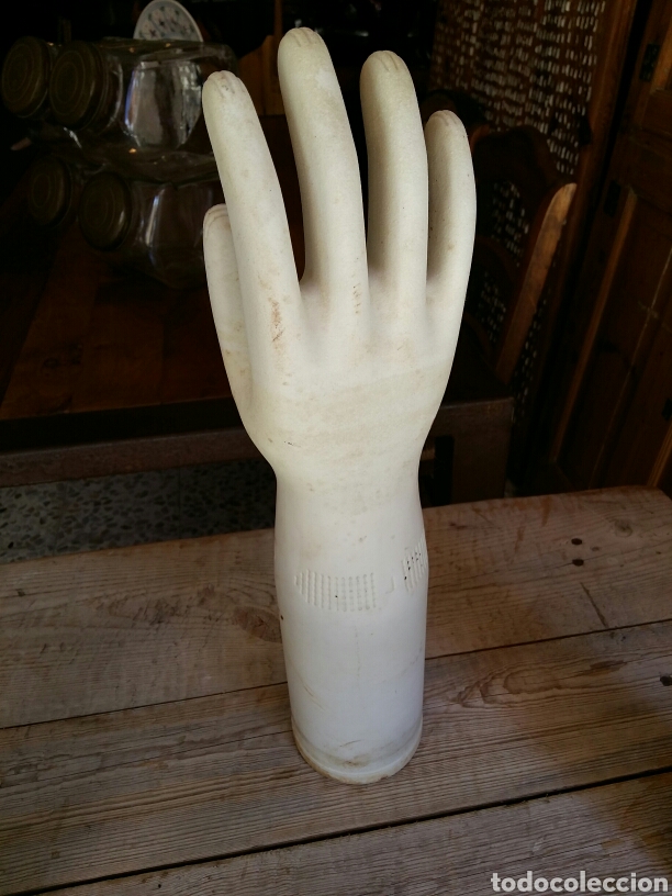 Antig&uuml;edades: Mano porcelana Logro&ntilde;o - Foto 4