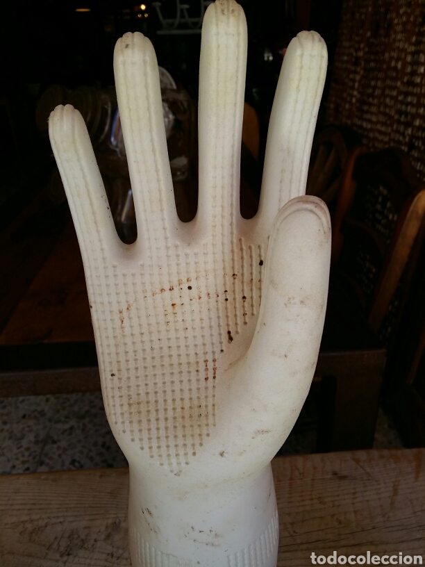 Antig&uuml;edades: Mano porcelana Logro&ntilde;o - Foto 6
