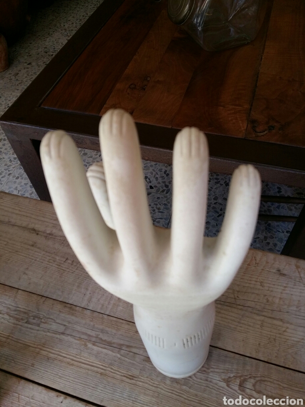 Antig&uuml;edades: Mano porcelana Logro&ntilde;o - Foto 7