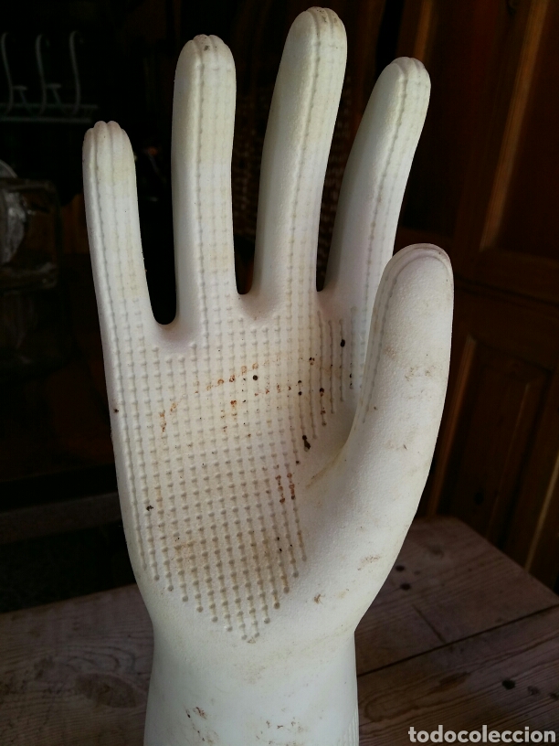 Antig&uuml;edades: Mano porcelana Logro&ntilde;o - Foto 8