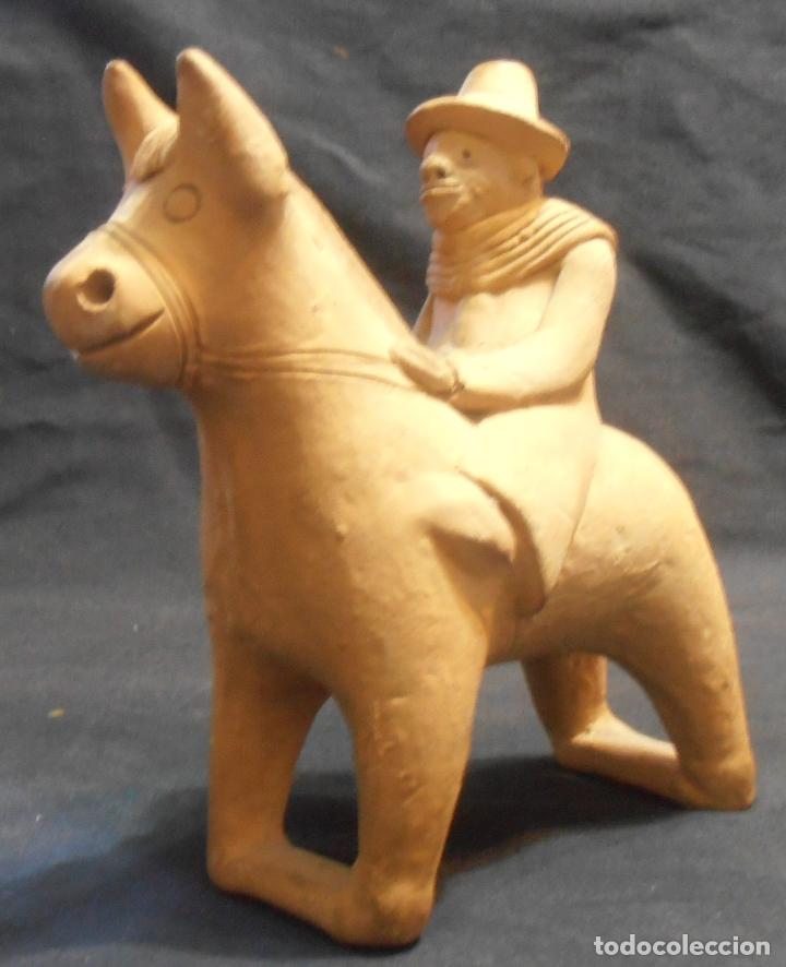Antig&uuml;edades: HOMBRE MONTADO EN BURRO - Foto 6