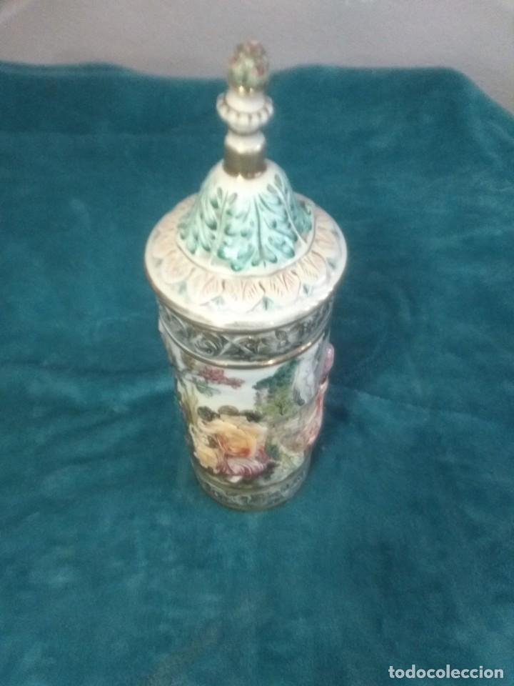Antig&uuml;edades: Bonito albarelo de capo dimonte - Foto 1