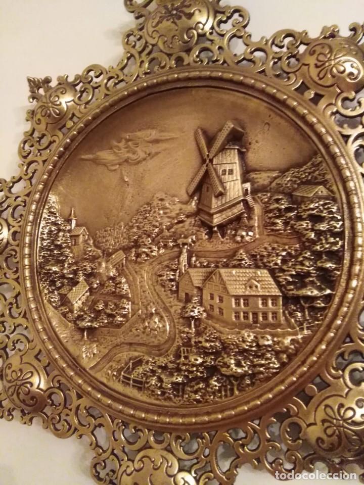 Antig&uuml;edades: Antig&uuml;o Relieve en bronce macizo - Foto 2