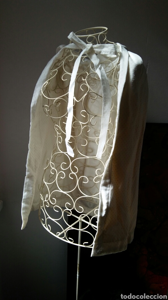 Antig&uuml;edades: Capa de bautizo - organza (?) - Foto 1