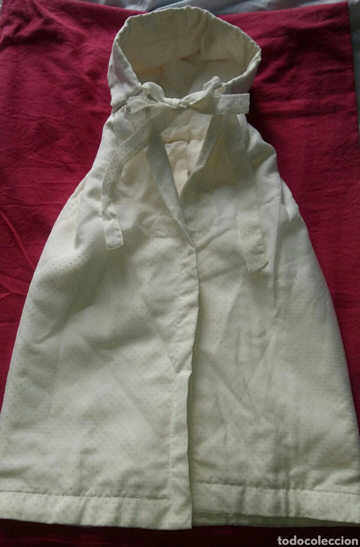 Antig&uuml;edades: Capa de bautizo - organza (?) - Foto 7