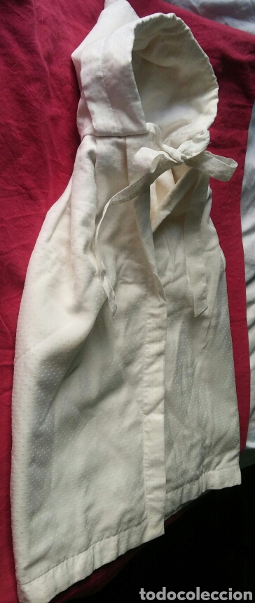 Antig&uuml;edades: Capa de bautizo - organza (?) - Foto 8