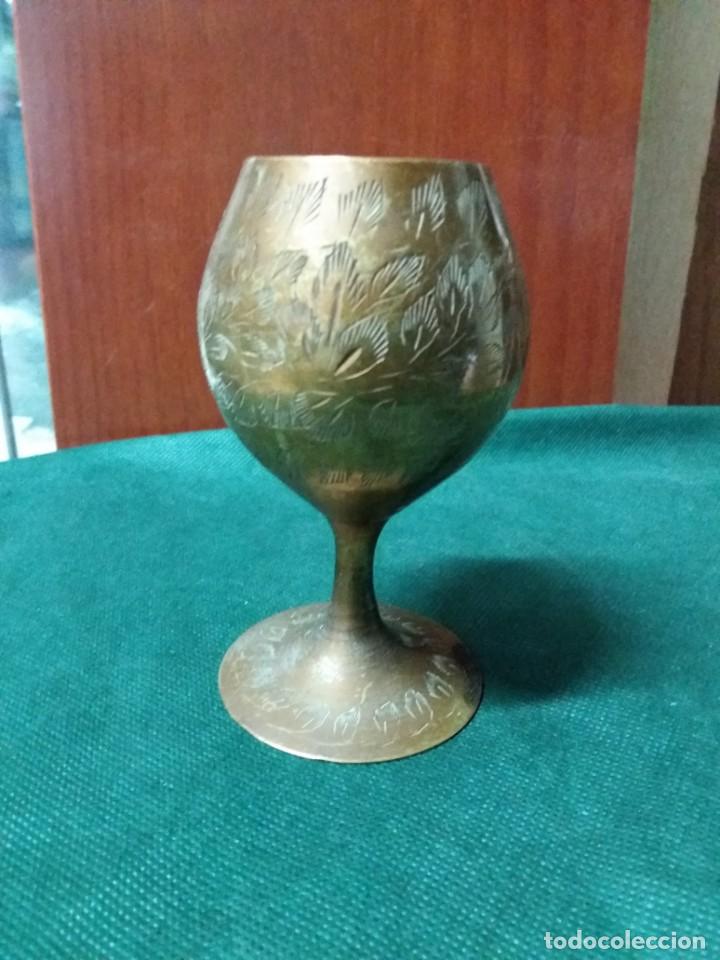 Antig&uuml;edades: COPA BRONCE GRABADA - Foto 1