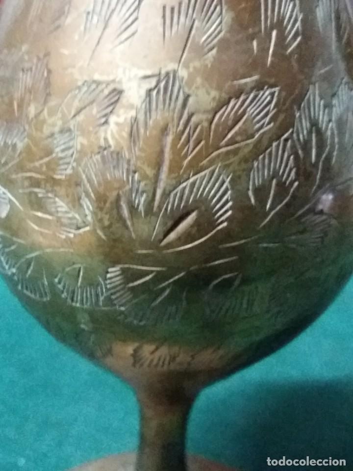 Antig&uuml;edades: COPA BRONCE GRABADA - Foto 2