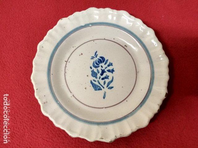Antig&uuml;edades: ANTIGUO PLATO ESTARCIDO 19CM - Foto 1