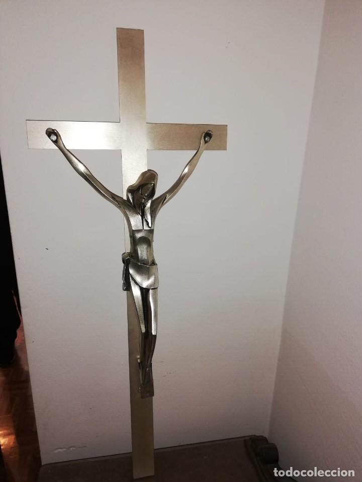 Antig&uuml;edades: CRUZ DE ACERO INOXIDABLE - Foto 1