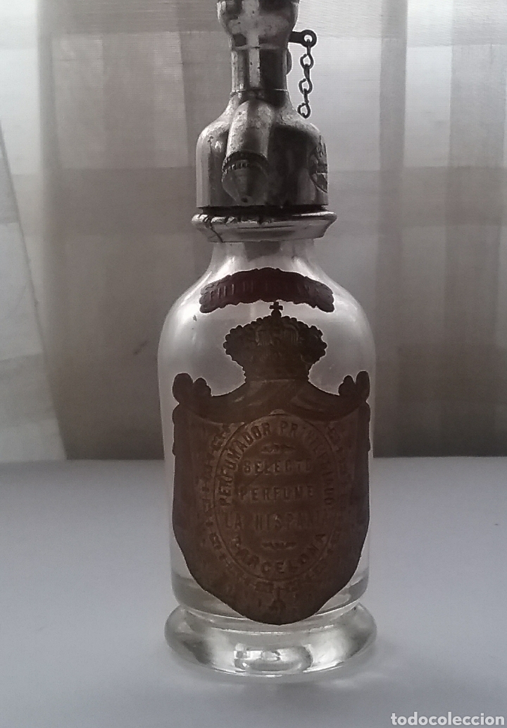 Antig&uuml;edades: Perfumero marca Selecto Perfume La Hispania. - Foto 1