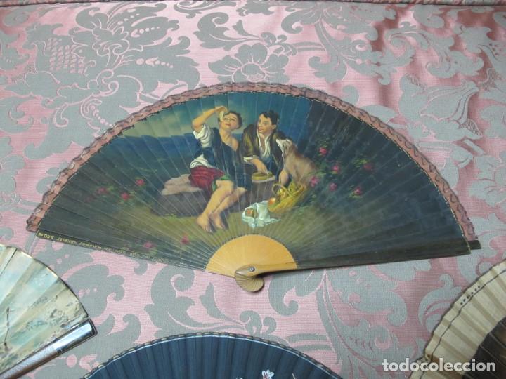 Antig&uuml;edades: LOTE 6 ABANICOS - Foto 4