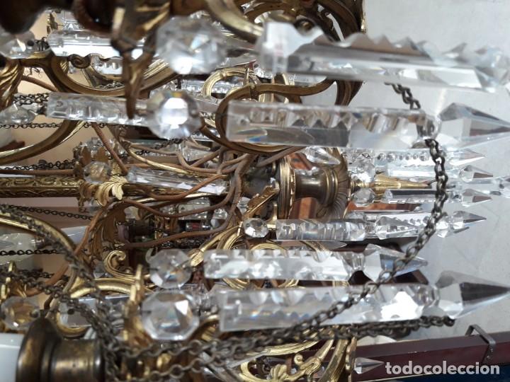 Antig&uuml;edades: Lampara siglo XIX - Foto 4