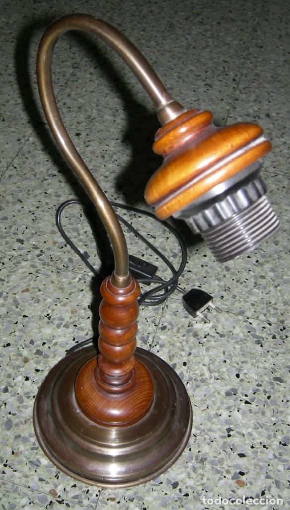 Antig&uuml;edades: L&aacute;mpara de sobremesa - Foto 5