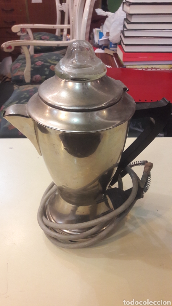 Antiquit&eacute;s: Cafetera vintage El&eacute;trica