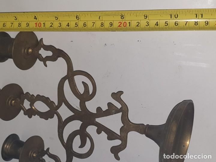 Antig&uuml;edades: CANDELABRO METAL - Foto 6