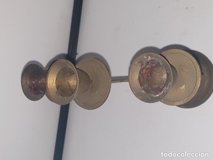 Antig&uuml;edades: CANDELABRO METAL - Foto 7