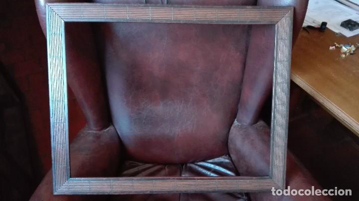 Antig&uuml;edades: Marco con decoraci&oacute;n tipo bamb&uacute; - Foto 1