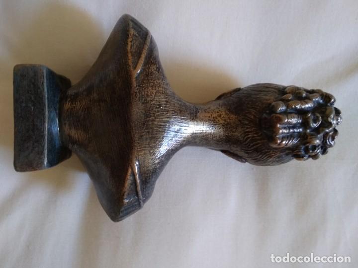 Antig&uuml;edades: Busto mujer dorado - Foto 2
