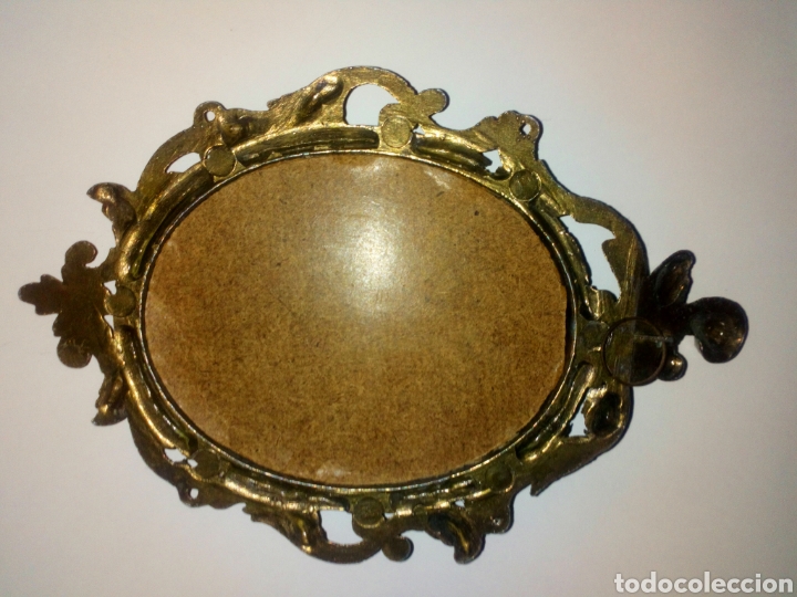 Antig&uuml;edades: Dos cuadros cornocupia laton bronce - Foto 7