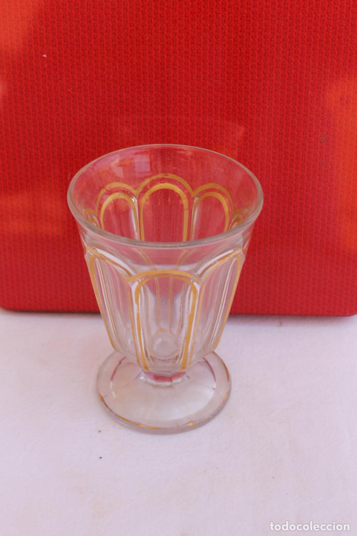 Antig&uuml;edades: COPA DE CRISTAl MOLDADA FRANCESA  N&ordm;1 - Foto 2