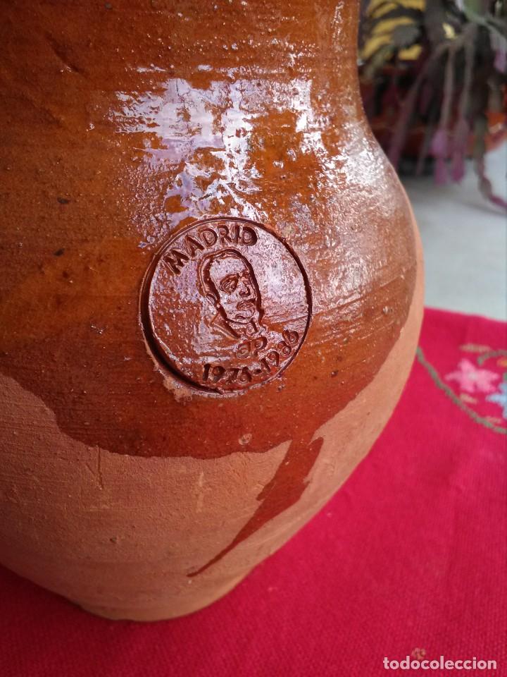 Antig&uuml;edades: Orza de barro con tapadera antigua - Foto 2