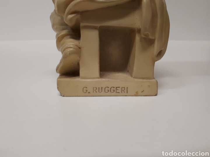 Antig&uuml;edades: Figura Moises G.Ruggeri - Foto 6