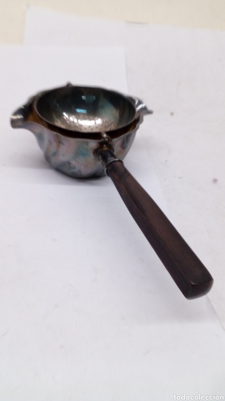 Antig&uuml;edades: Filtro para tetera antiguo - Foto 1