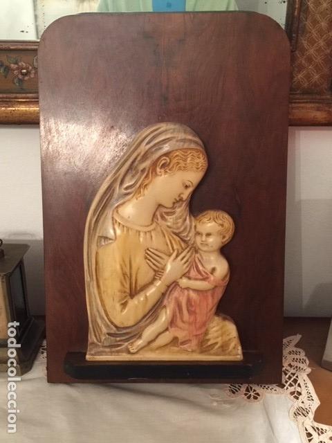 Antig&uuml;edades: Retablo original a&ntilde;os 50 - Foto 3