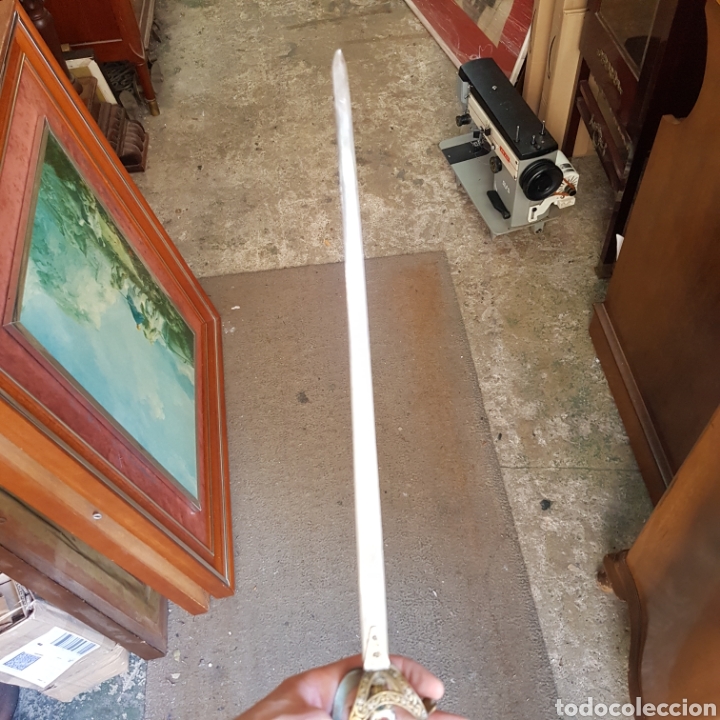 Antig&uuml;edades: ESPADA DECORACION TOLEDO 49 CM - Foto 5