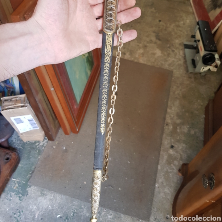 Antig&uuml;edades: ESPADA DECORACION TOLEDO 49 CM - Foto 8