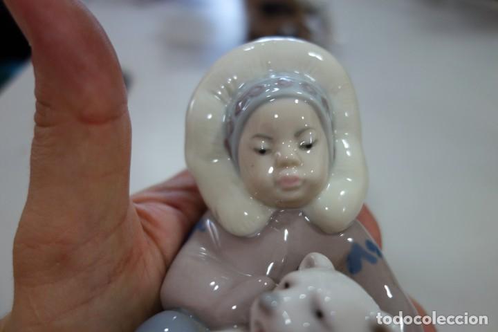 Antig&uuml;edades: Ni&ntilde;o con oso de LLADRO - Foto 5