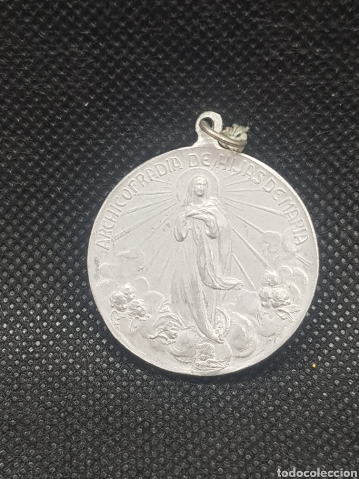 Antig&uuml;edades: Medalla aluminio Santa Teresa - Foto 2